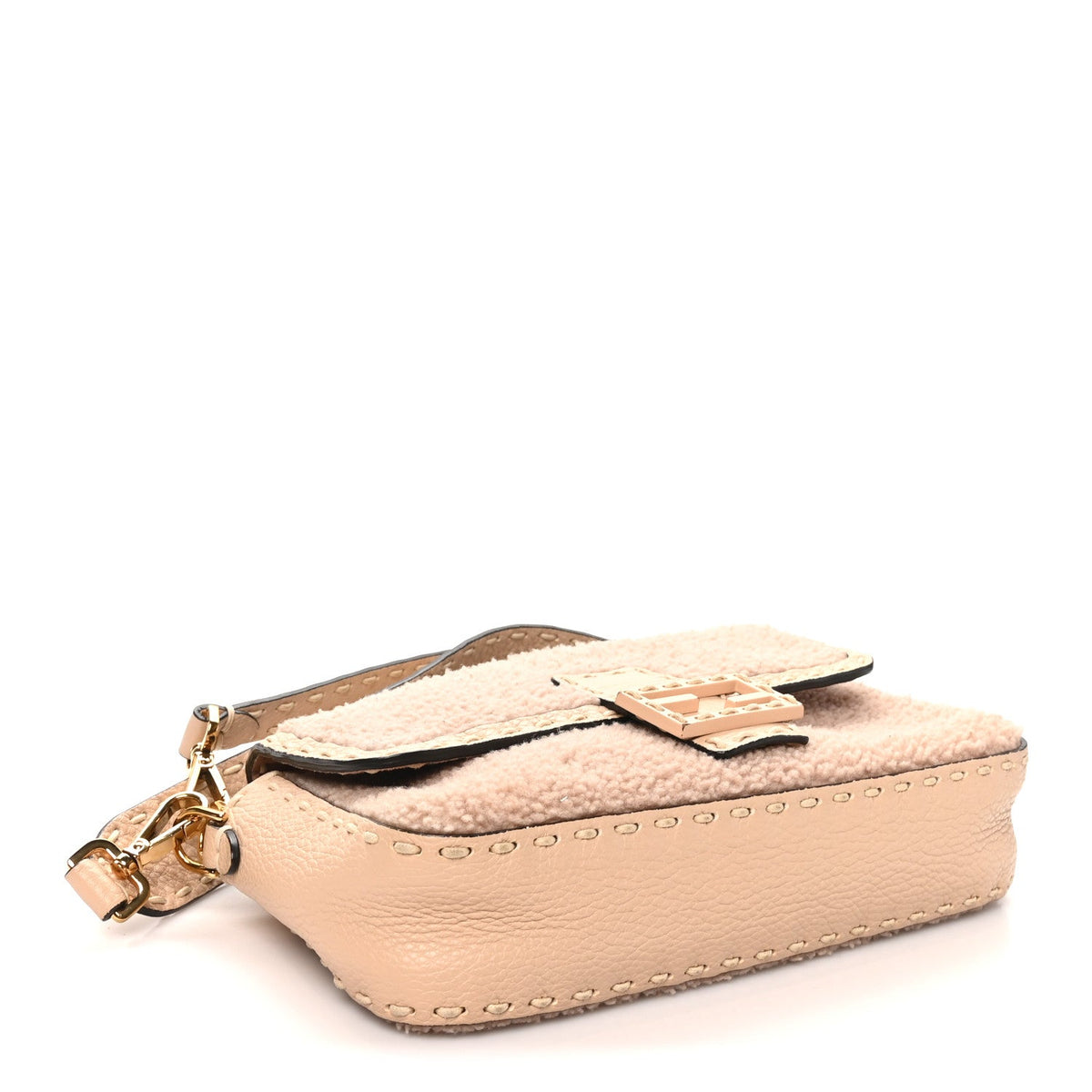 Sheepskin Handbag - Plaster