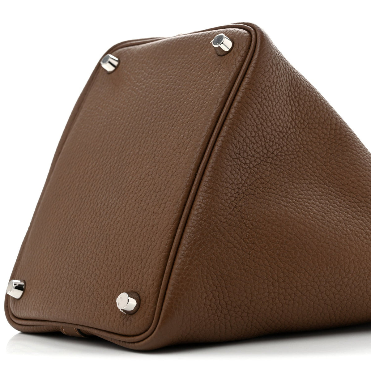 Taurillon Clemence Swift Eclat Picotin L Handbag