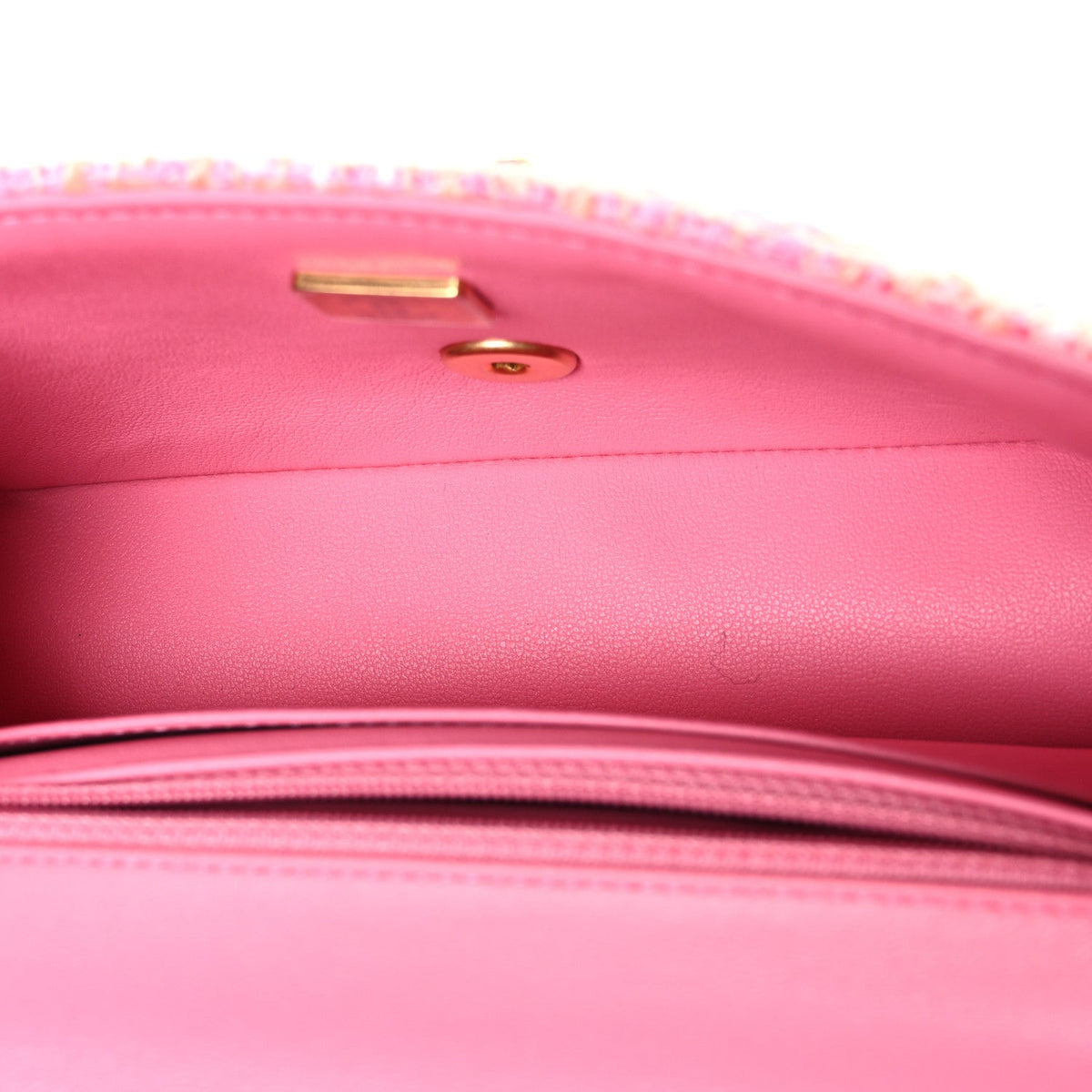 Mini Quilted Flap Shoulder Bag - Tan