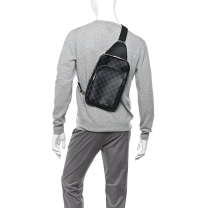 Damier Graphite Avenue Sling Bag Nm Handbag