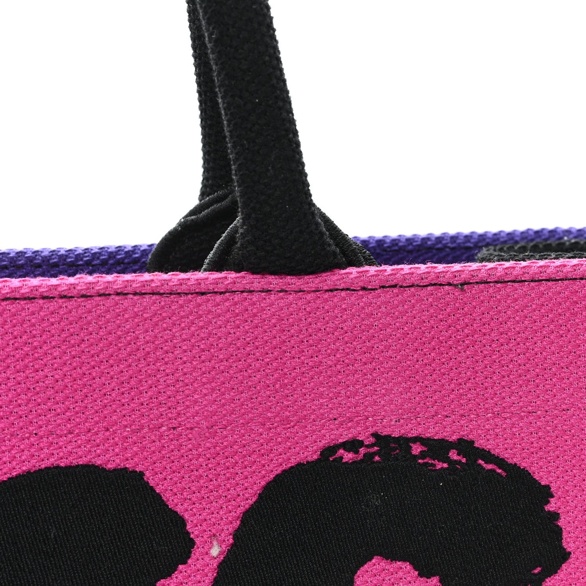 Large Canvas Tote Bag - Red