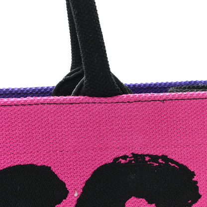 Large Canvas Tote Bag - Red