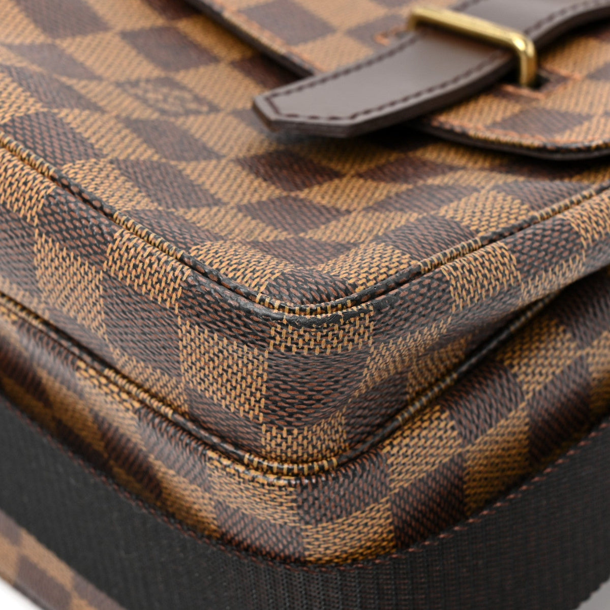 Damier Ebene Broadway Messenger Bag Handbag