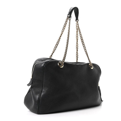 Medium Calfskin Handbag - Black