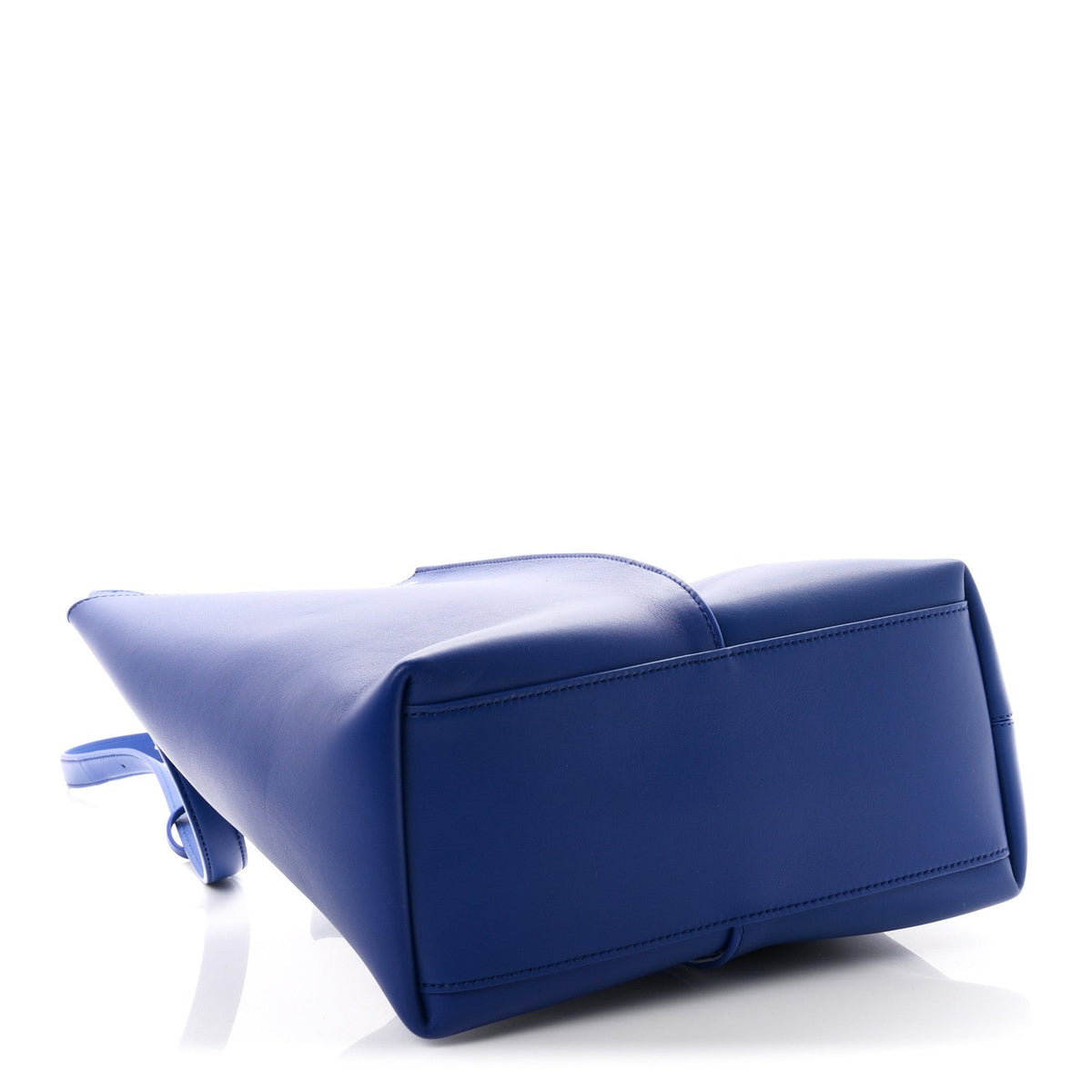 Medium Calfskin Bucket Bag - Blue