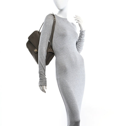 Small Calfskin Flap Shoulder Bag