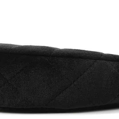 Quilted Hobo Bag - Black