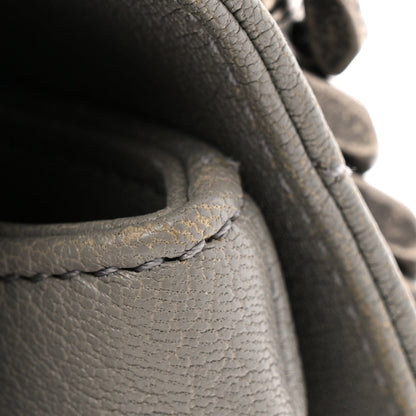 Medium Sheepskin Handbag - Granite