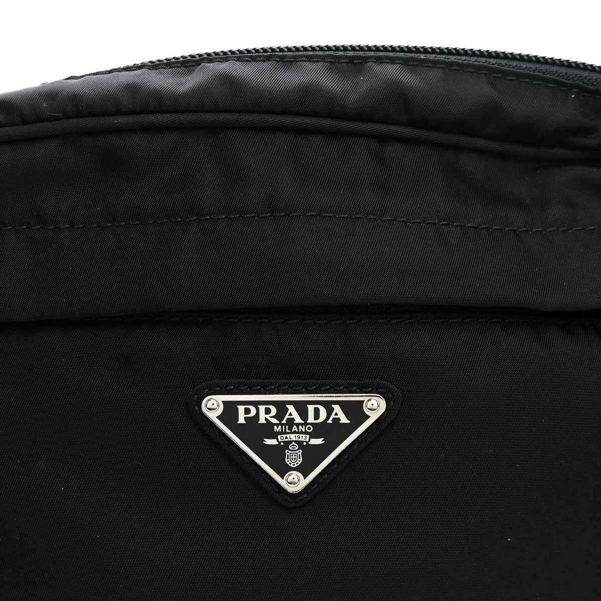 Nylon Belt Bag - Black