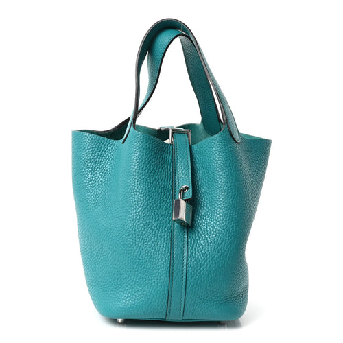 Taurillon Clemence Picotin Lock 18 Pm Ve Handbag