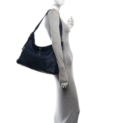 Empreinte Monogram Giant Carryall Mm Nav Handbag