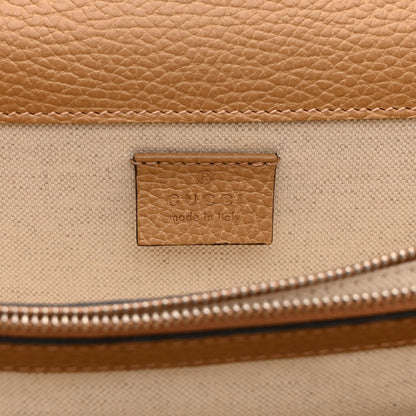 Small Calfskin Shoulder Bag - Natural