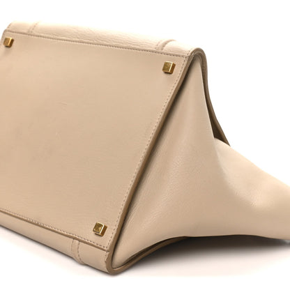 Medium Calfskin Travel Bag - Beige