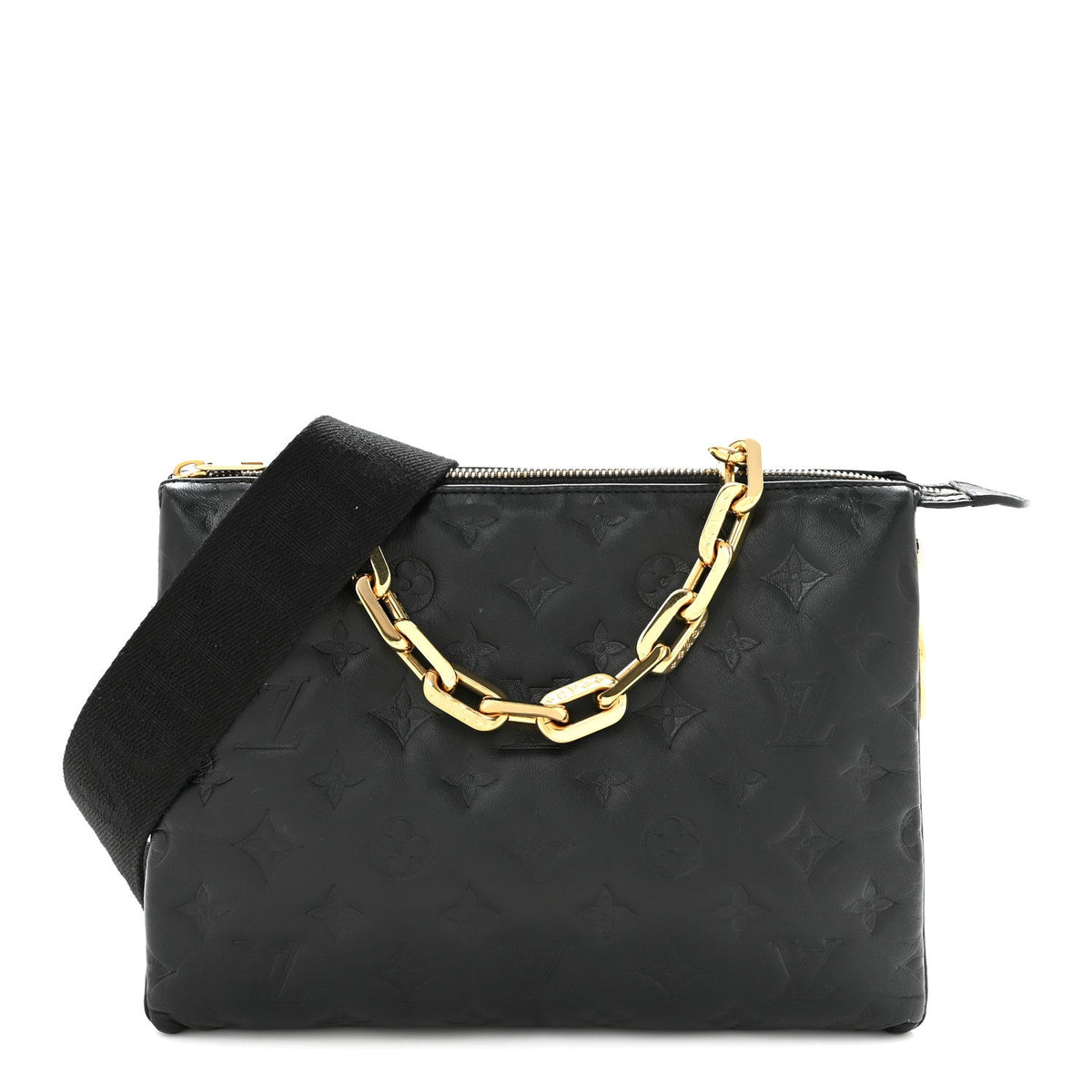 Lambskin Handbag - Black