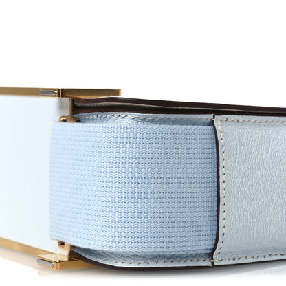 Chevre Mysore Verso Geta Bleu Brume Nata Handbag