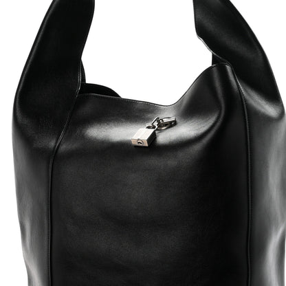 Large Calfskin Hobo Bag - Tan