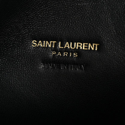 Quilted Lambskin Handbag - Black