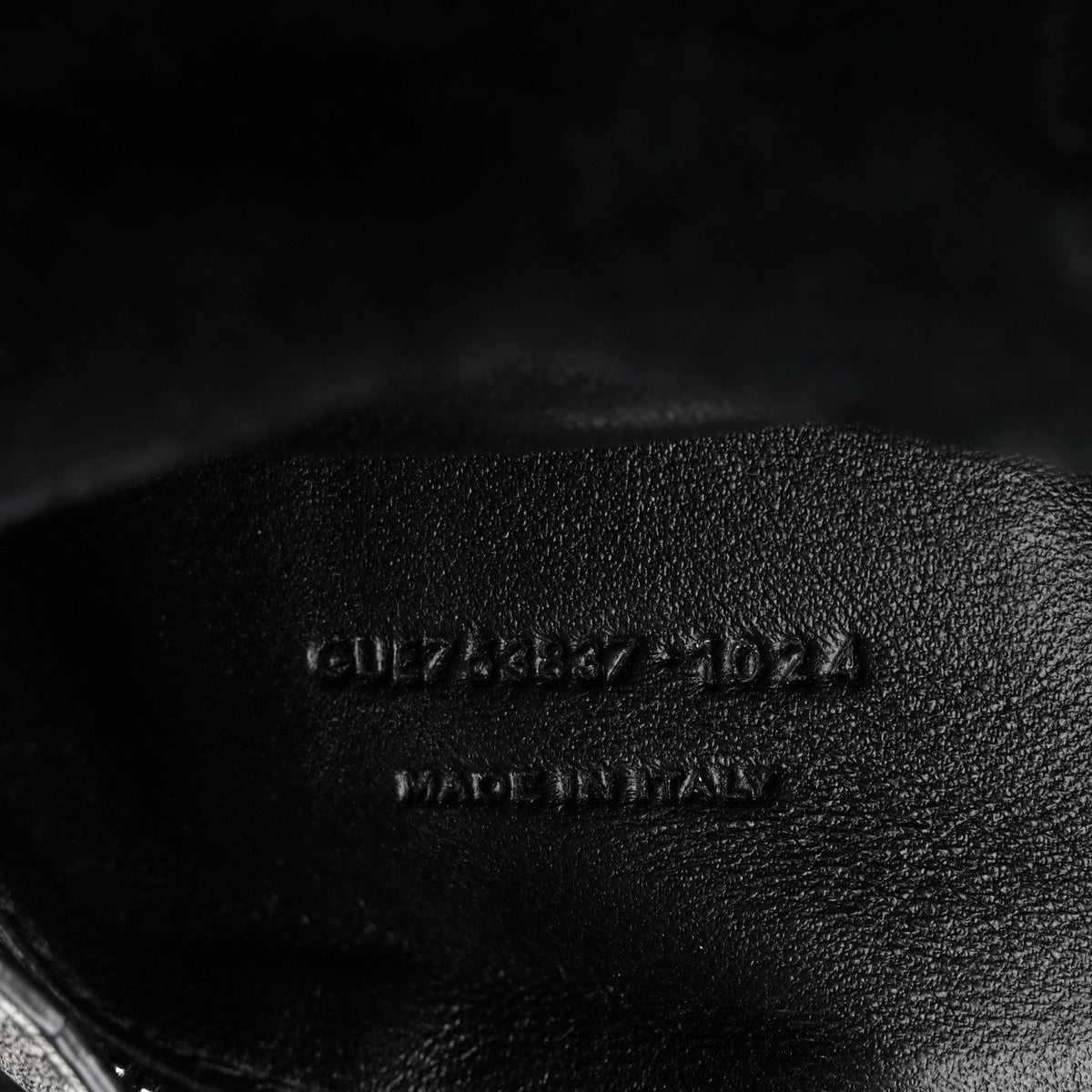 Large Calfskin Hobo Bag - Black