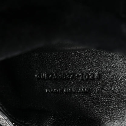 Large Calfskin Hobo Bag - Black