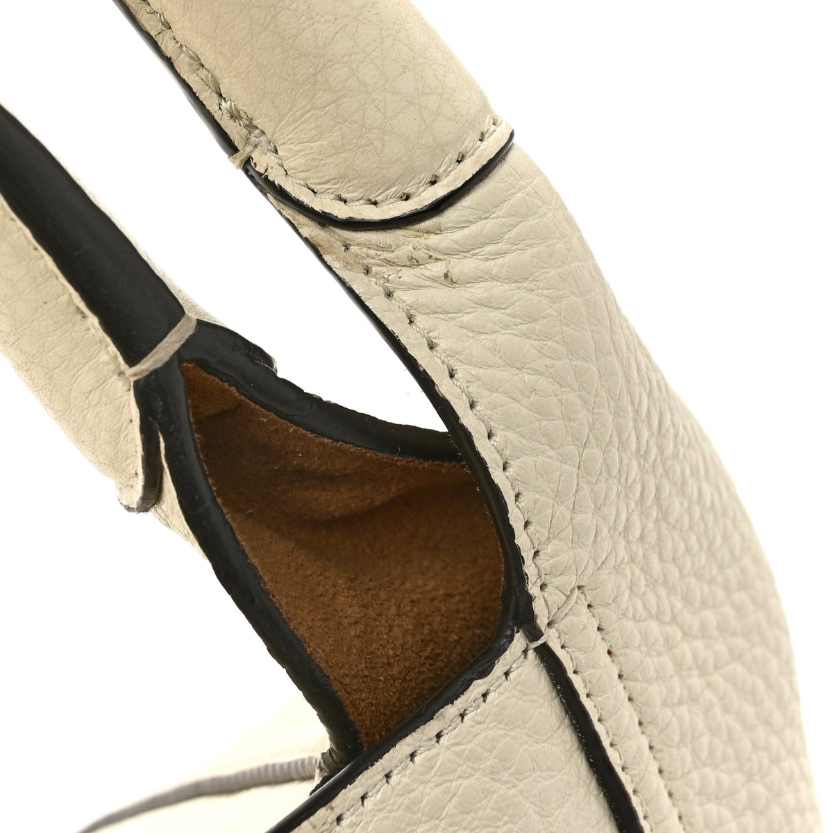Medium Calfskin Shoulder Bag - White