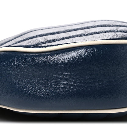 Mini Calfskin Shoulder Bag - Black