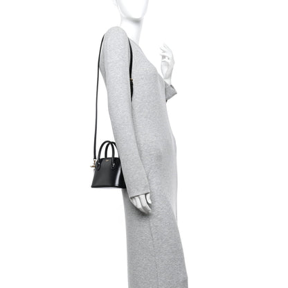 Mini Calfskin Handbag - Black