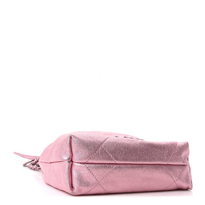 Mini Quilted Lambskin Handbag - Red