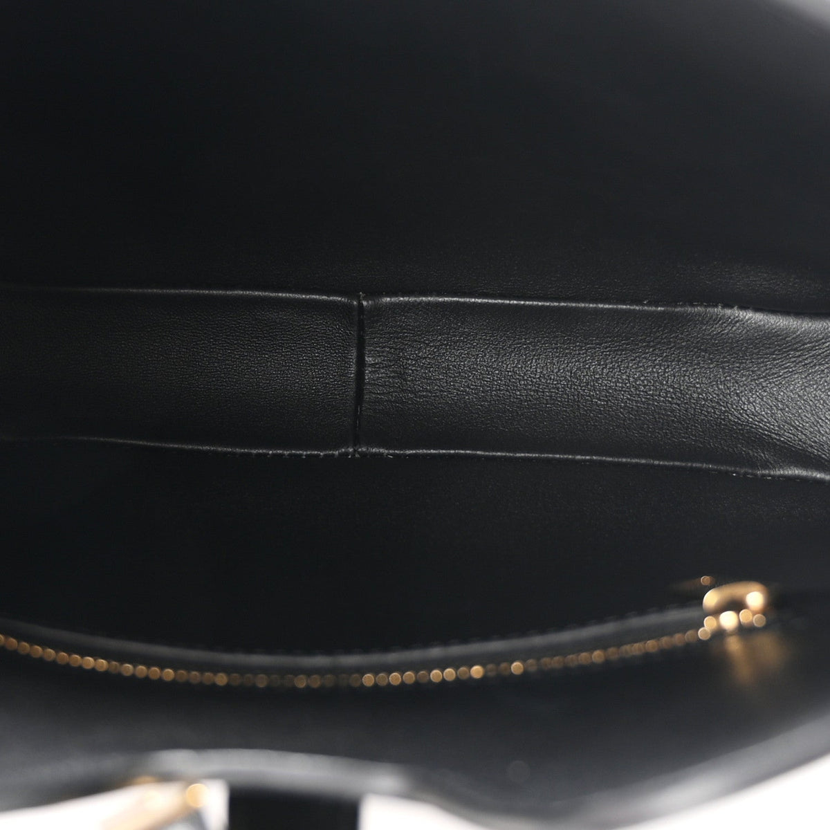 Small Calfskin Handbag - Black