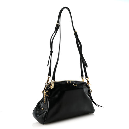 Calfskin Clutch Bag - Black