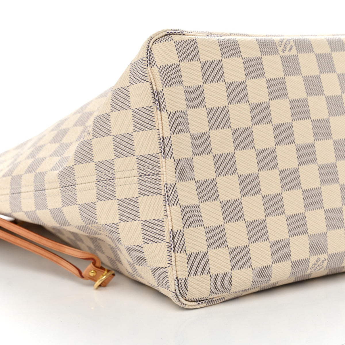 Damier Azur Neo Neverfull Gm Rose Baller Handbag