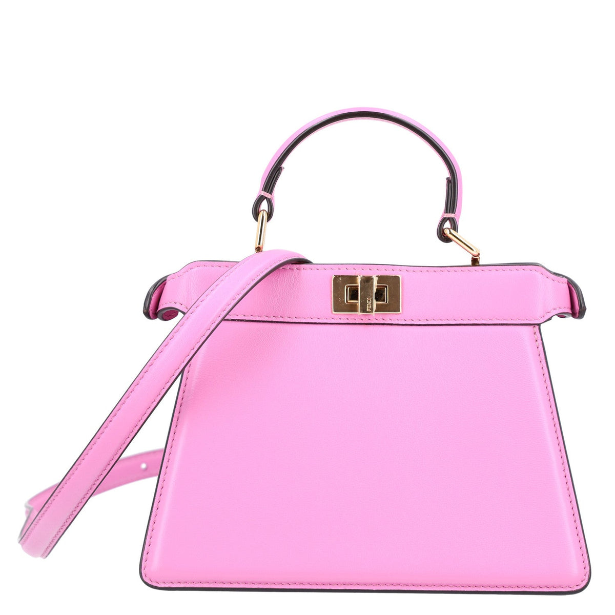 Nappa Satchel Bag - Rosa