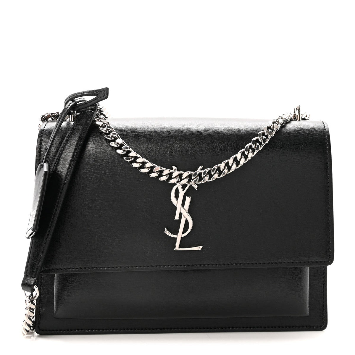 Medium Calfskin Handbag - Black