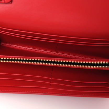 Calfskin Wallet Bag - Red