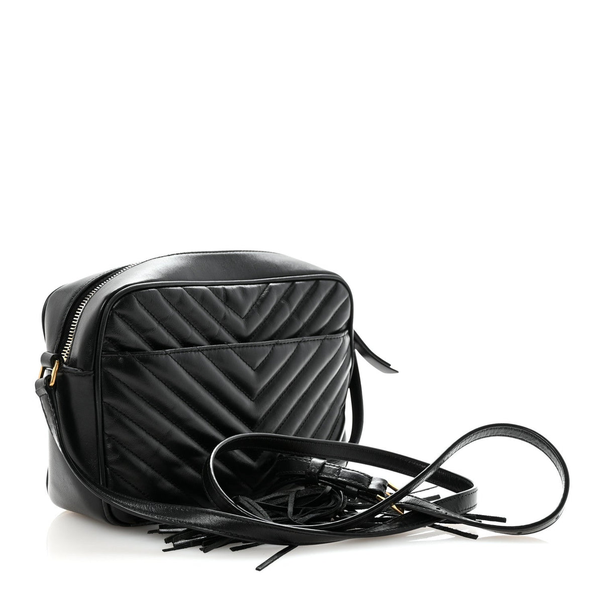 Calfskin Crossbody Bag - Black
