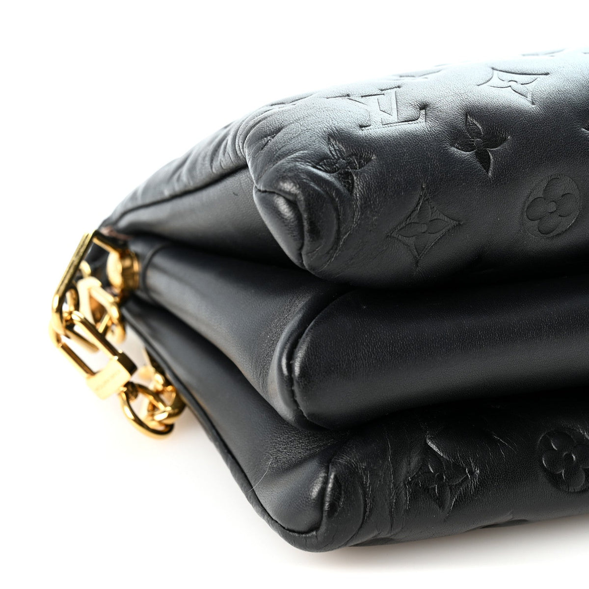 Lambskin Handbag - Black