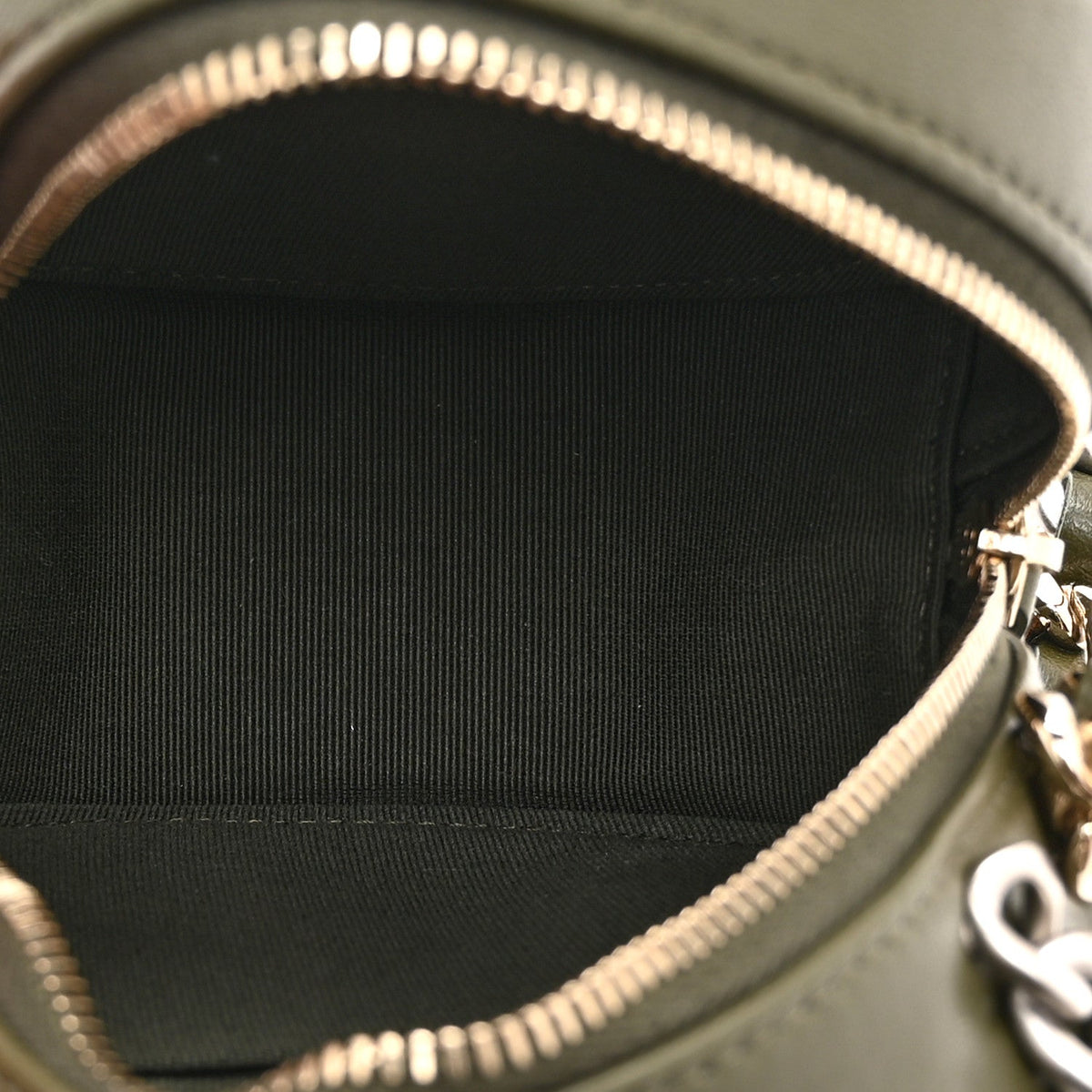 Quilted Lambskin Clutch Bag - Green