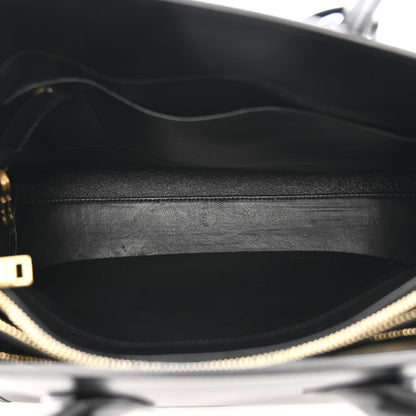 Small Calfskin Handbag - Black