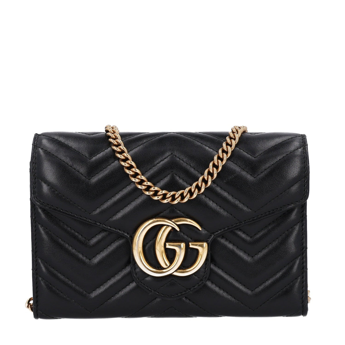 Calfskin Wallet Bag - Black