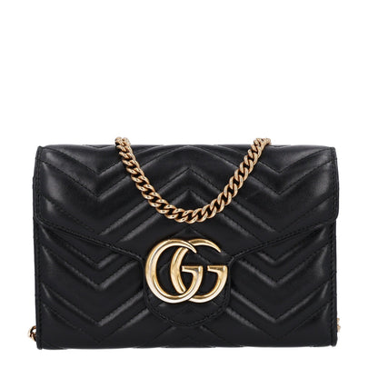 Calfskin Wallet Bag - Black