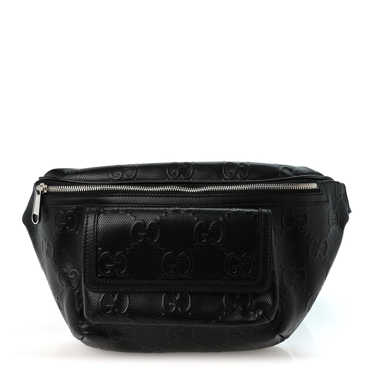 Calfskin Belt Bag - Black