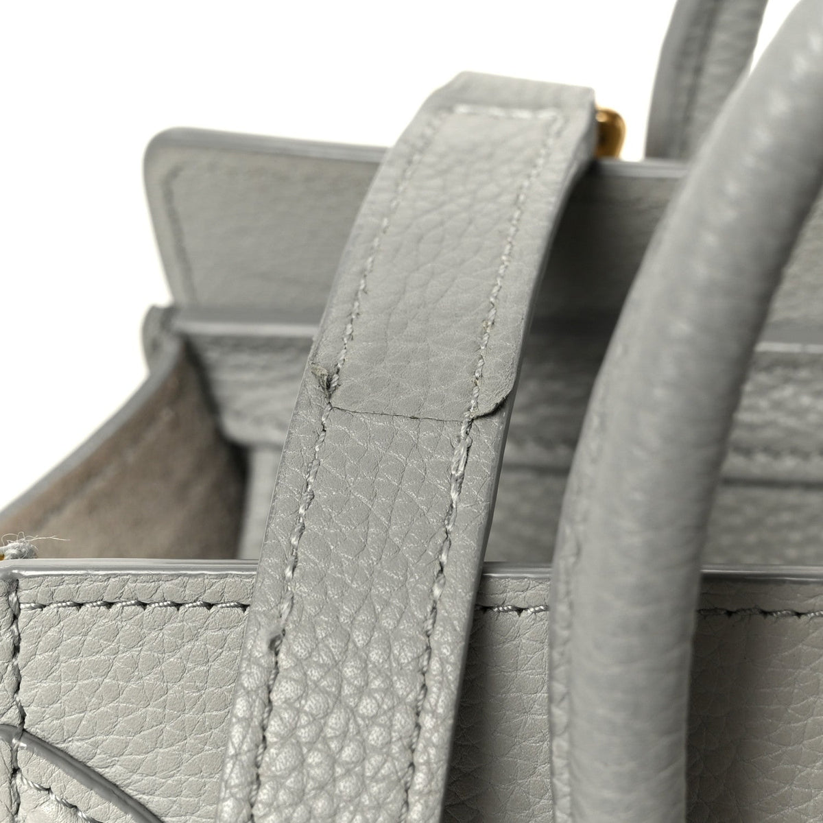 Nano Calfskin Travel Bag - Blue