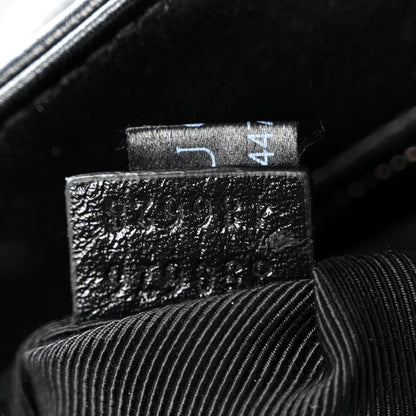 Medium Calfskin Shoulder Bag - Black