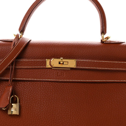 Ardennes Kelly Sellier 35 Noisette Handbag