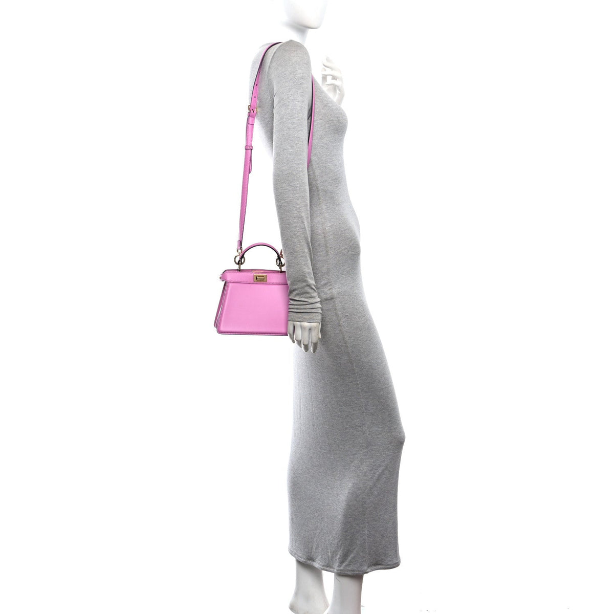 Nappa Satchel Bag - Rosa
