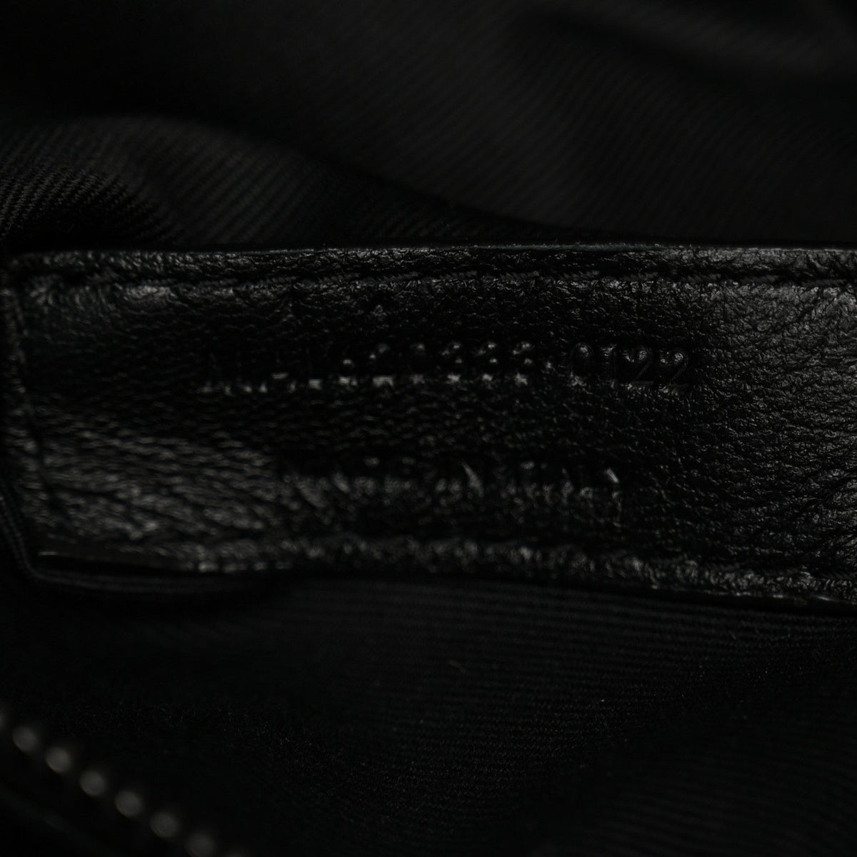 Quilted Lambskin Satchel Bag - Black