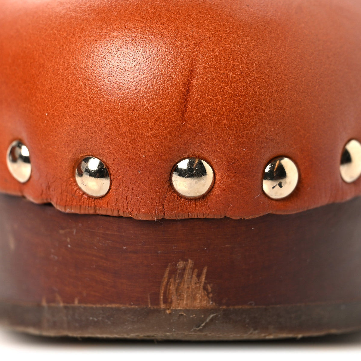 Calfskin Handbag - Brown