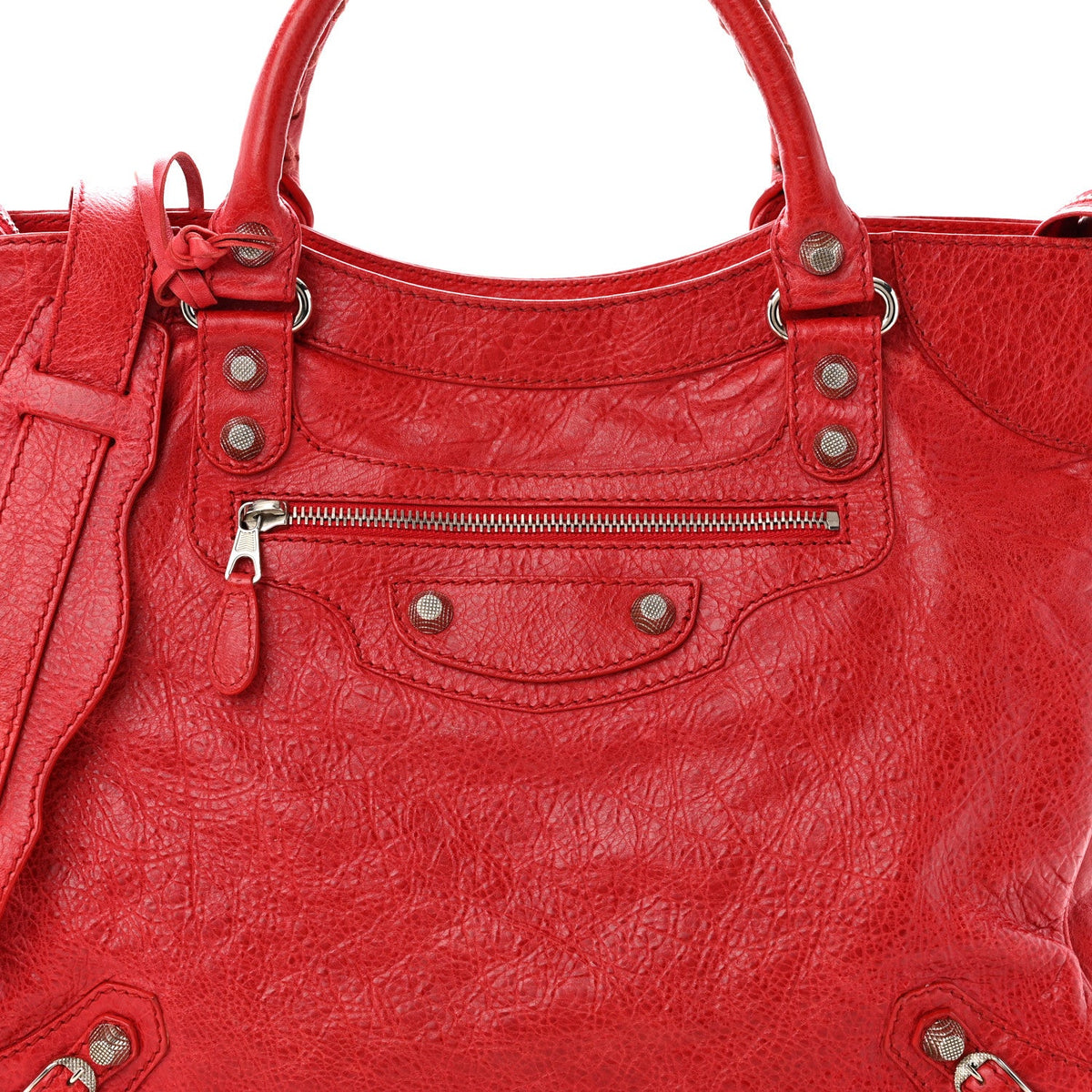 Agneau Giant 12 Silver Hardware Velo Coq Handbag