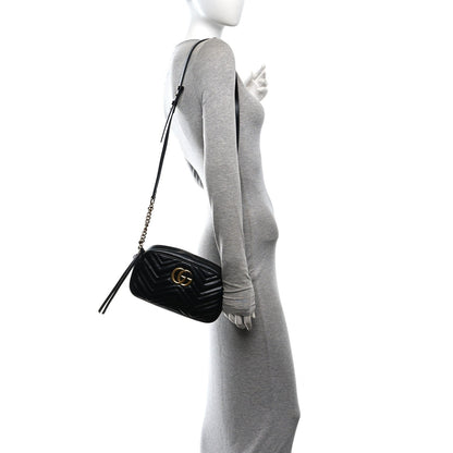 Small Calfskin Shoulder Bag - Black