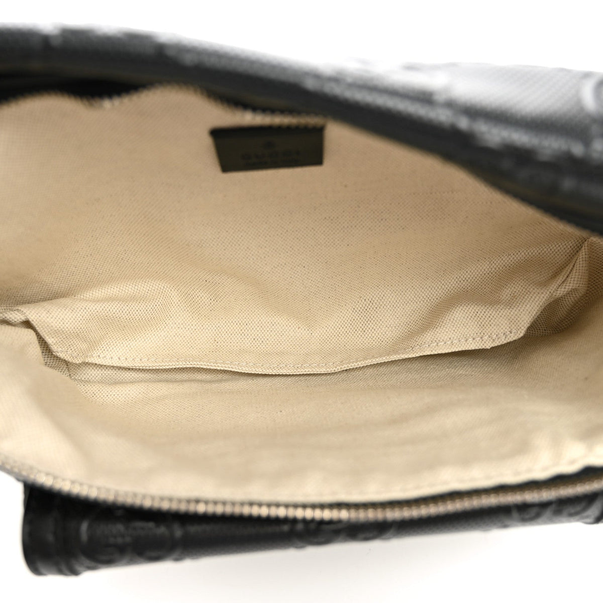 Calfskin Belt Bag - Black