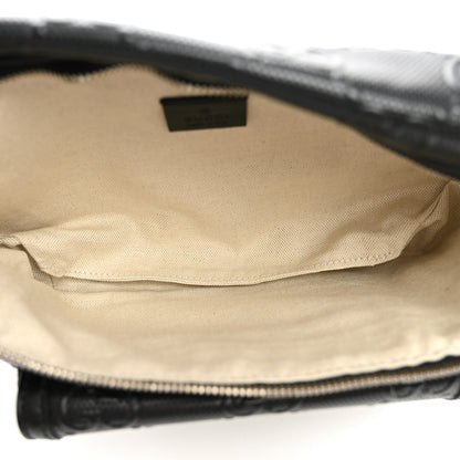 Calfskin Belt Bag - Black